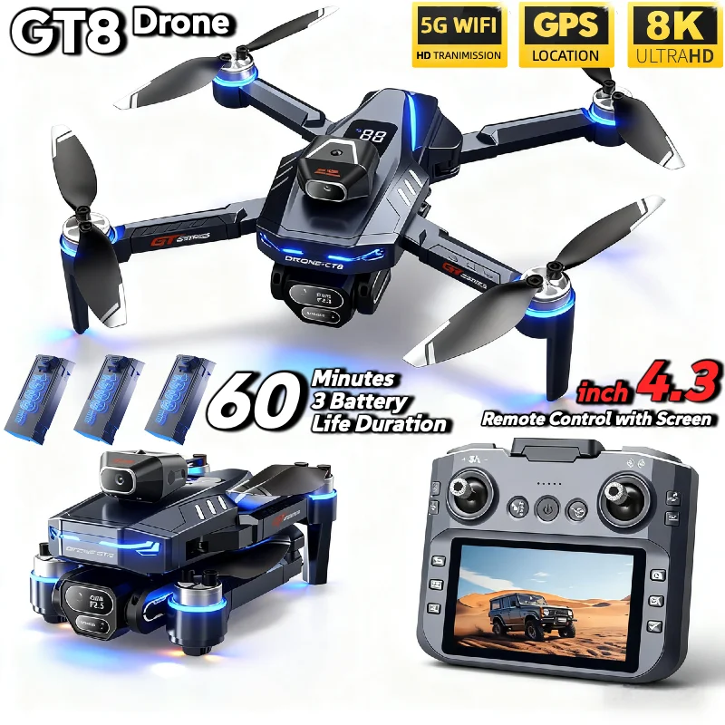 Drone Thermal Imaging - Caliente para LSRC GT8 Drone 4K