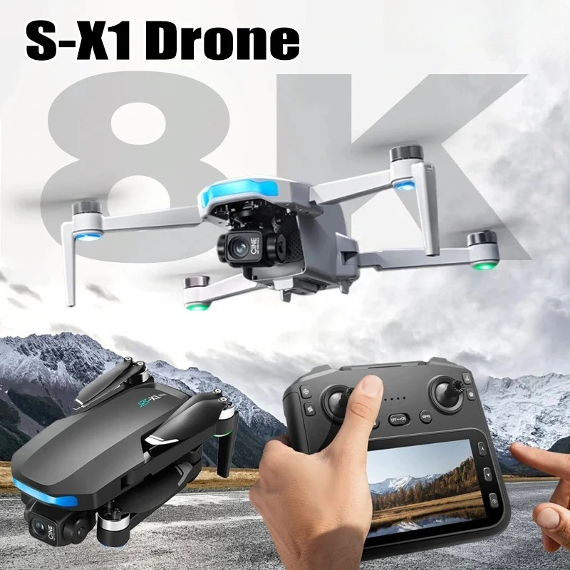 Drone Thermal Imaging - Dron S-X1 Original 8K HD Profesional
