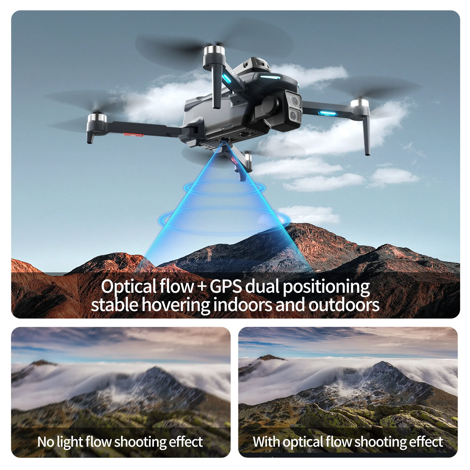 Dron Original XT606 Profesiona - Drone Thermal Imaging reseña y precio