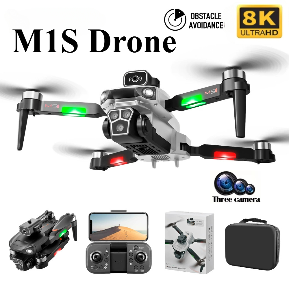 Dron M1S 8K Profesional con Tr - Drone Surveying reseña y precio