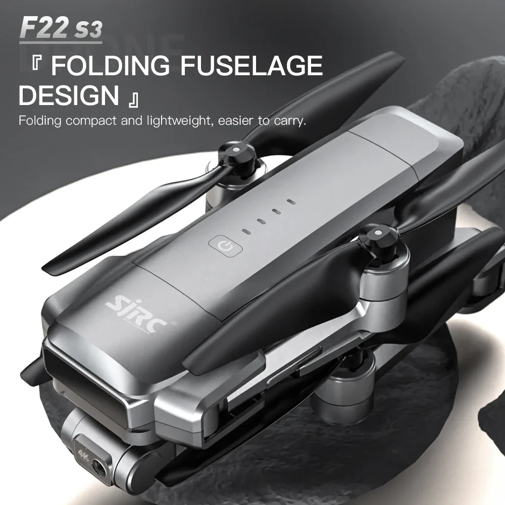 Dron SJRC F22 S3 pro plegable  - Drone Surveying reseña y precio