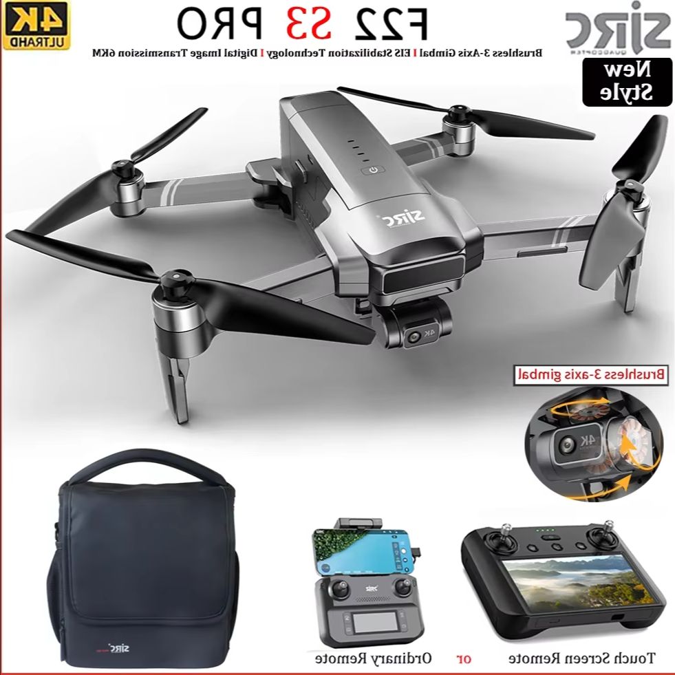 Dron SJRC F22 S3 pro plegable  - Drone Surveying reseña y precio