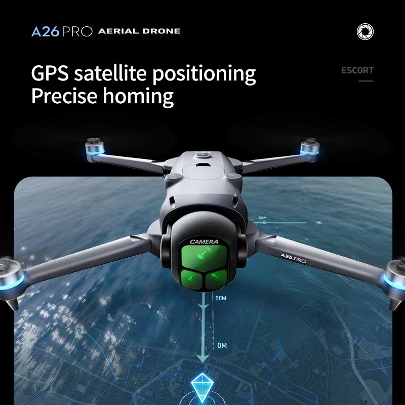 NUEVO Dron A26 PRO HD para Fot - Drone Ndvi reseña y precio